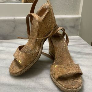 Tory Burch Cork Wedges